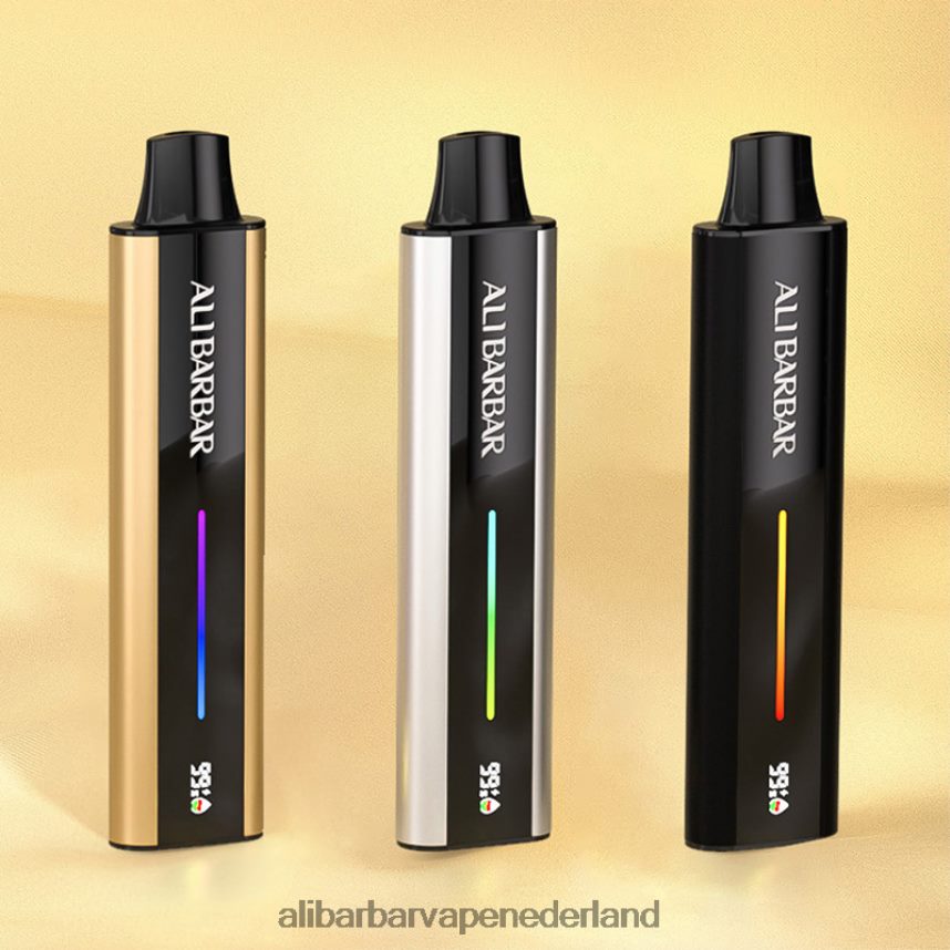 Alibarbar Nicotine Vape - 24DHV279 Alibarbar Flare hervulbare damp dubbele appel
