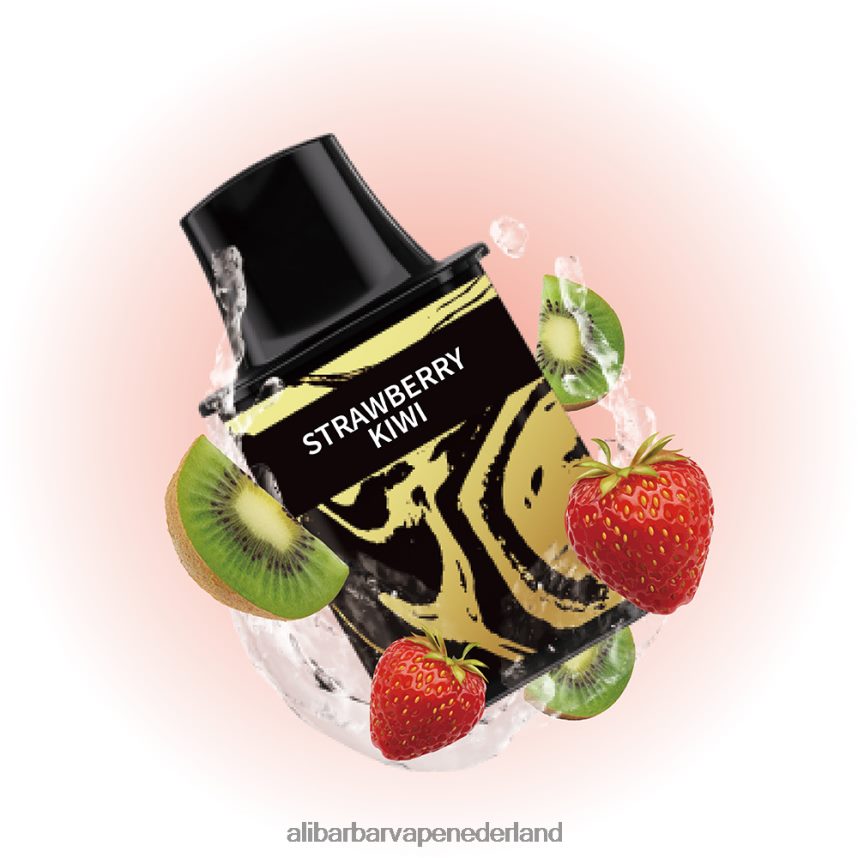 Alibarbar Vape Nicotine Content - 24DHV270 Alibarbar Flare hervulbare damp bosbessen lac