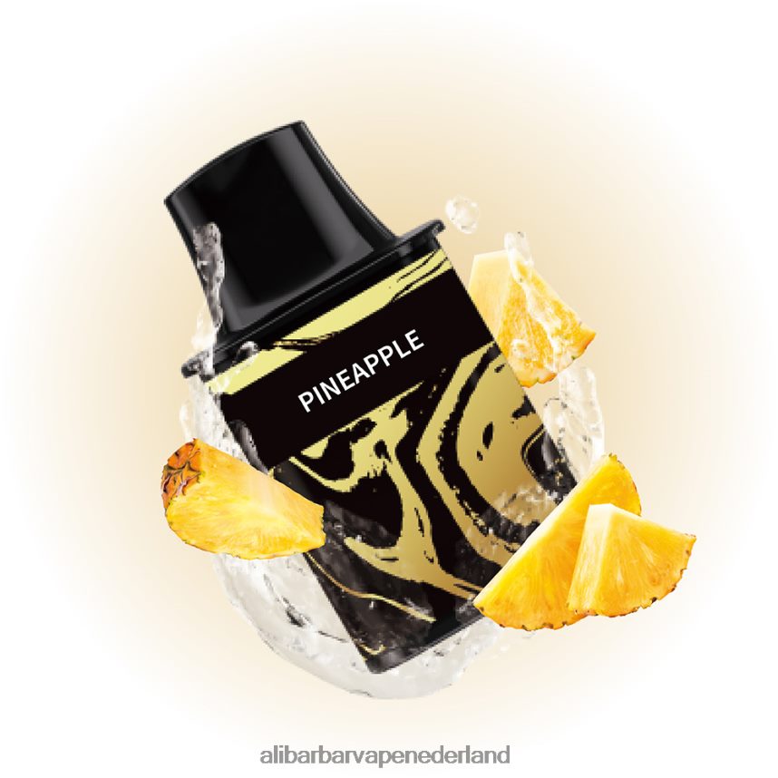 Alibarbar Vape Nicotine Content - 24DHV270 Alibarbar Flare hervulbare damp bosbessen lac