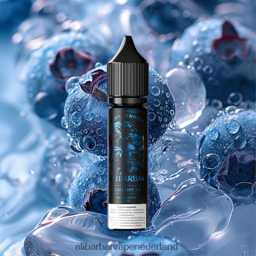 Alibarbar Nicotine Vape - 24DHV2104 Alibarbar waterpijp onyx dock bosbessen lac